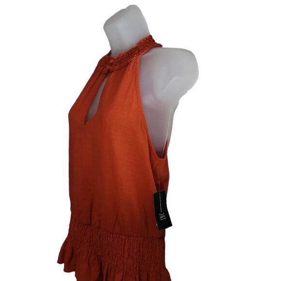 Women’s INC Medium Coral, no sleeves, 100% cotton, Halter Top - Picture 9 of 14